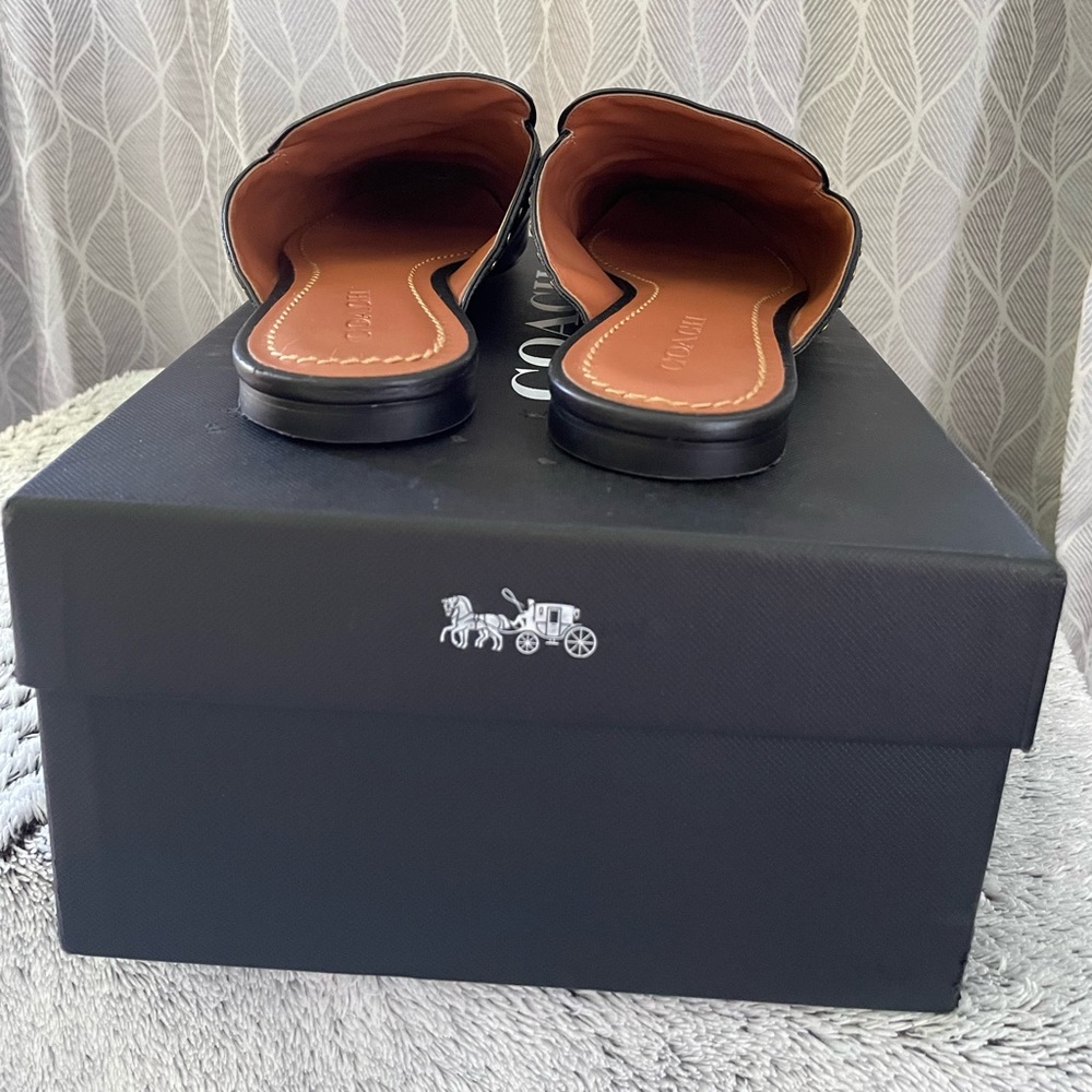 Coach Faye Loafer Slide Size 11B EUC - Picture 5 of 8